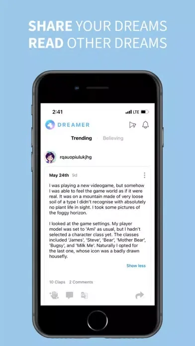 Dreamkle: My Social Journal Ekran Görüntüleri