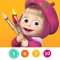 Masha and the Bear Colorings