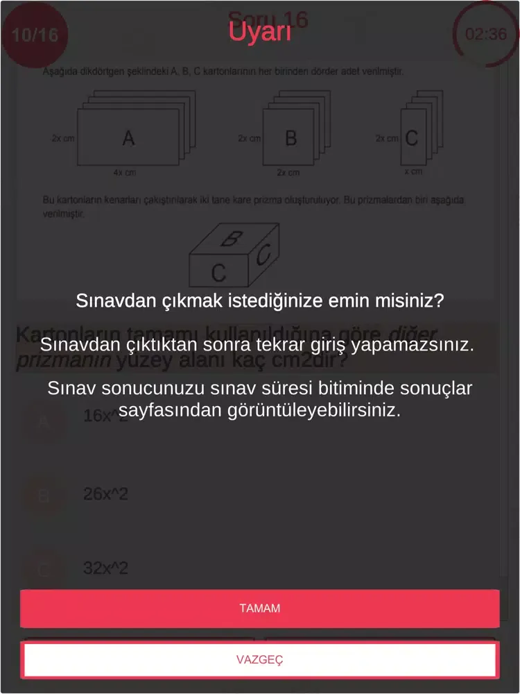 Victor Canlı Deneme AYT - TYT iPad  سکرین شاٹس