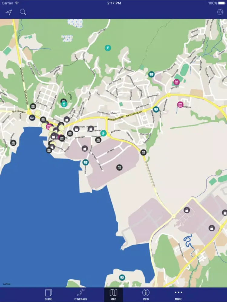 تصاویر Namsos City iPad 