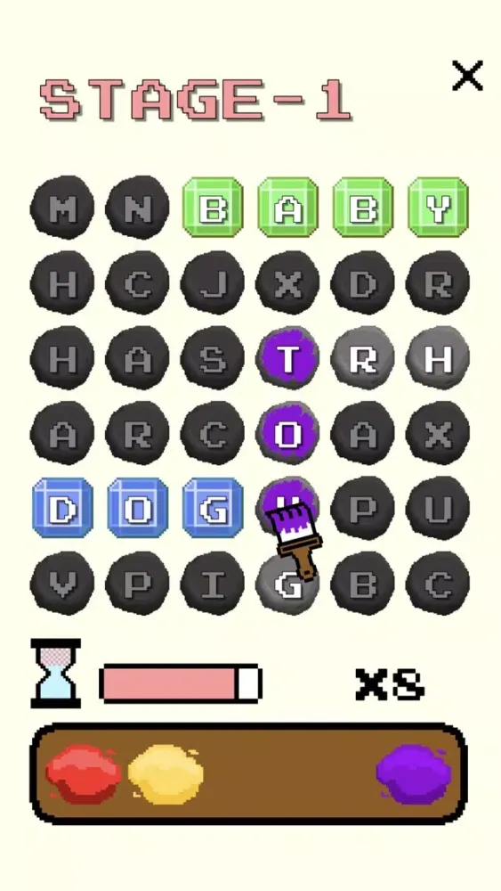 Screenshot di Word Search : Magic Painting