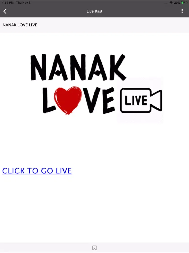Zrzuty ekranu NANAK LOVE iPad 