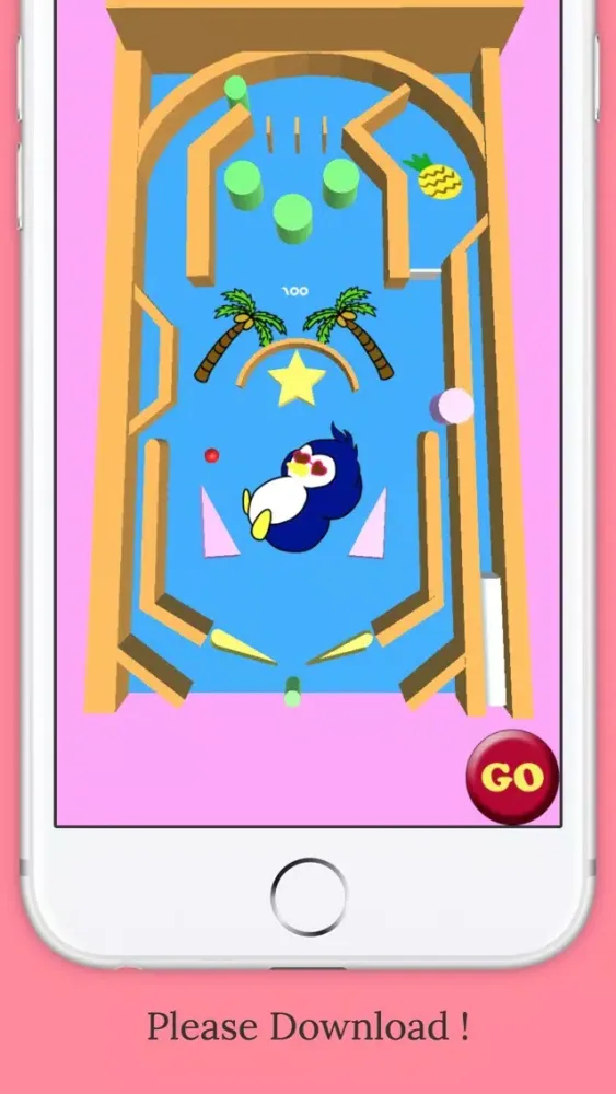 Скриншоты PinBall　-ペンギンのかんたんピンボール-