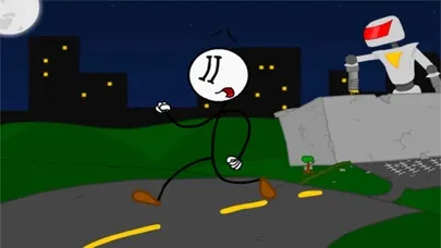 Tangkapan skrin Stickman Stealing The Diamond