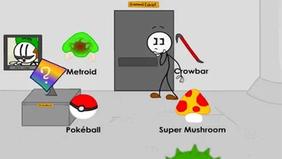 Tangkapan skrin Stickman Stealing The Diamond