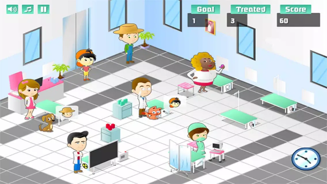Captures d'écran de Animal Clinic Dash