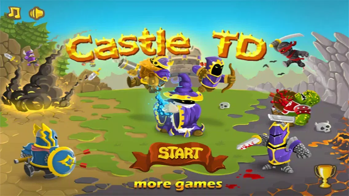 Castle Defence - Archer Shooting Game স্ক্রিনশট