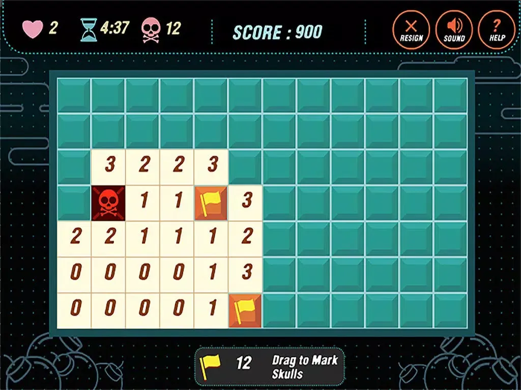 Tangkapan skrin Minesweeper - Classic Game iPad 