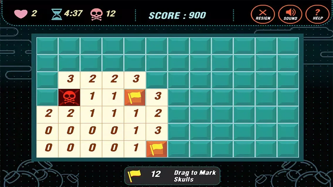 Tangkapan skrin Minesweeper - Classic Game
