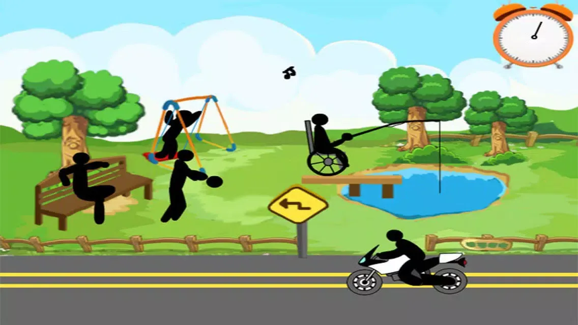 Captures d'écran de Mystery Death - Stickman Edition