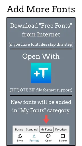 Add Text: Text on Photo Editor سکرین شاٹس