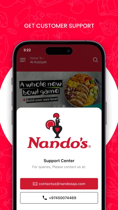 ภาพหน้าจอของ Nando's Qatar
