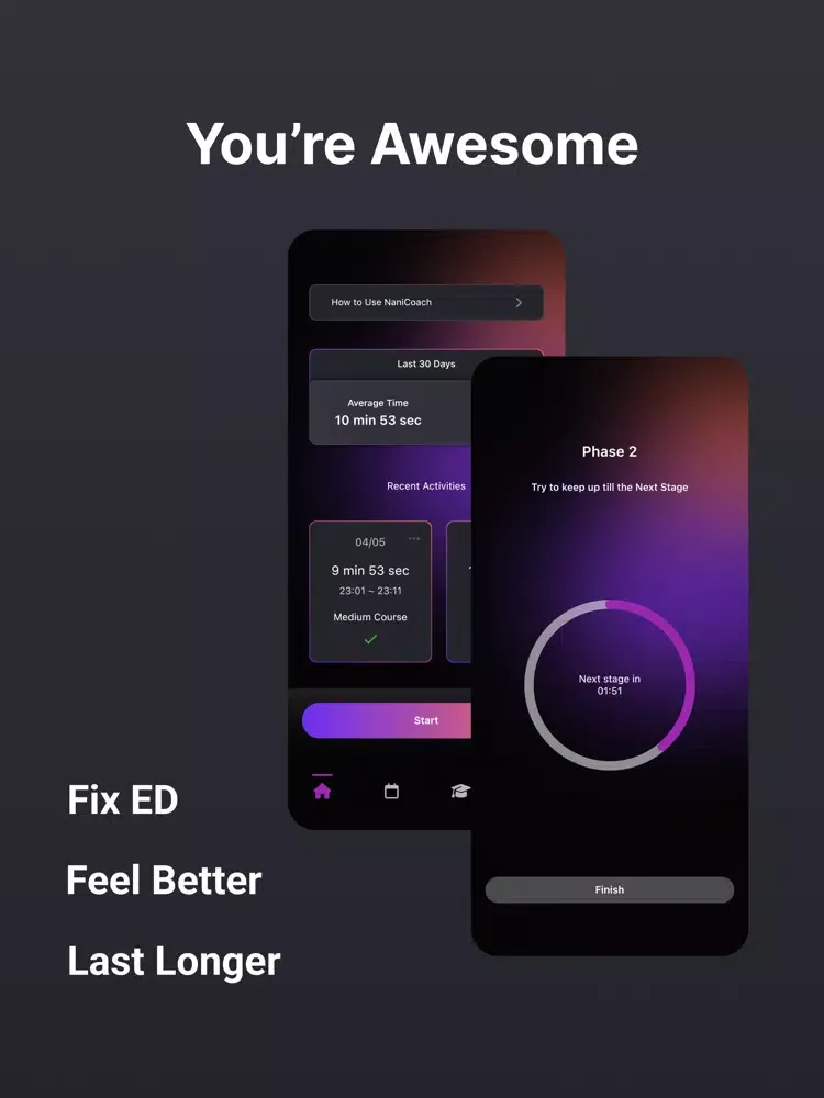 Zrzuty ekranu NoFap tracker - but it's not iPad 