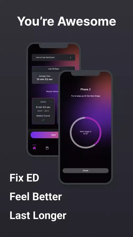 Zrzuty ekranu NoFap tracker - but it's not