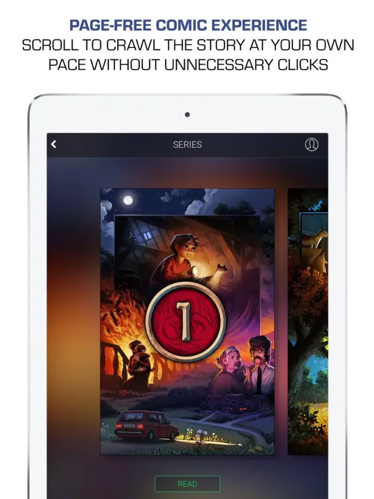 Ảnh chụp màn hình của Nanits: Best Comic Book Reader iPad 