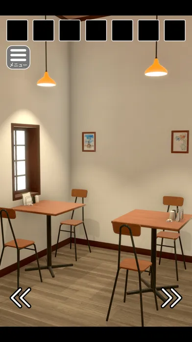 Captures d'écran de 脱出ゲーム　アトリエ喫茶ふらっとからの脱出