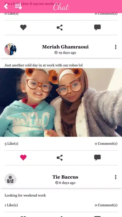 Captures d'écran de Nanny Connect