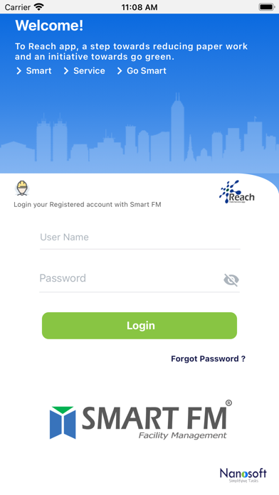 Tangkapan skrin SmartFM Reach V4