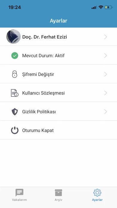 Zrzuty ekranu CevAssist