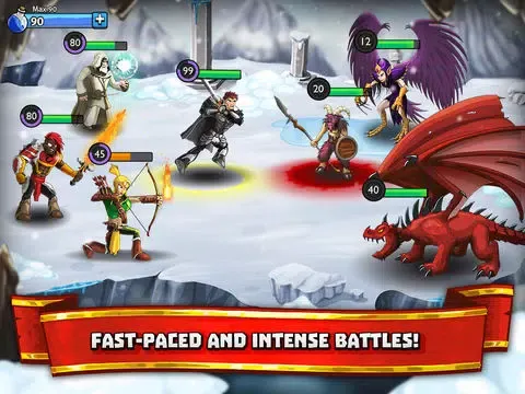 Ảnh chụp màn hình của Knight Raiders iPad 