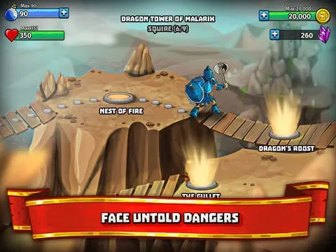 Ảnh chụp màn hình của Knight Raiders iPad 