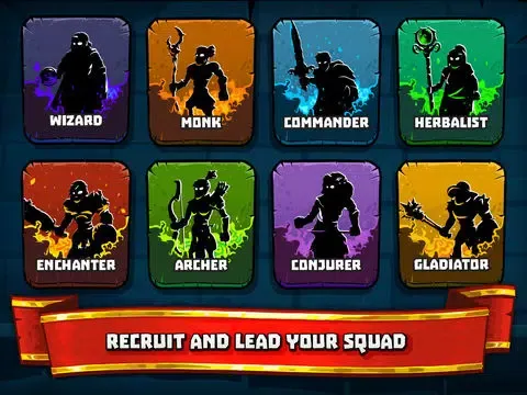 Ảnh chụp màn hình của Knight Raiders iPad 