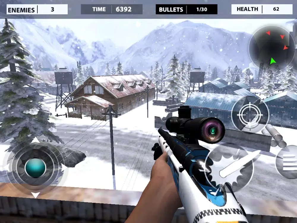 Tangkapan layar Sniper Gun Arena Shooting Game iPad 