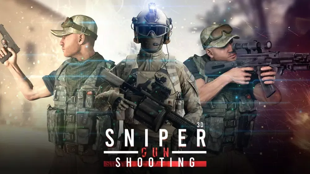 Tangkapan layar Sniper Gun Arena Shooting Game