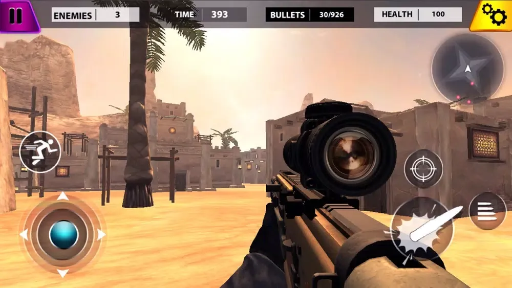 Tangkapan layar Sniper Gun Arena Shooting Game