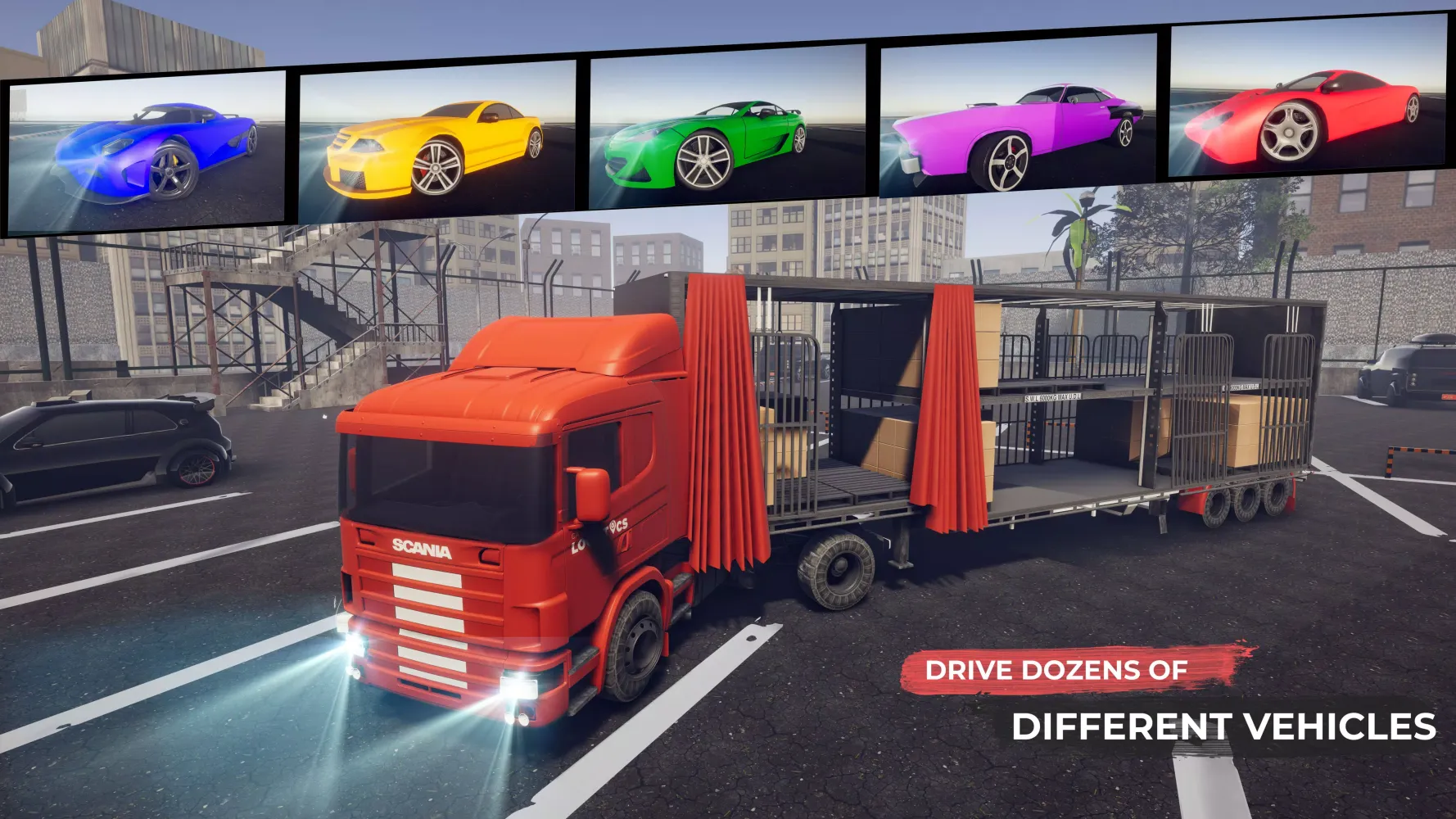Parking Stand Car Drive Screenshots