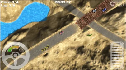 Tangkapan skrin nano car racing