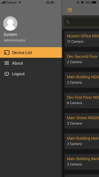 Скриншоты NDIS Mobile