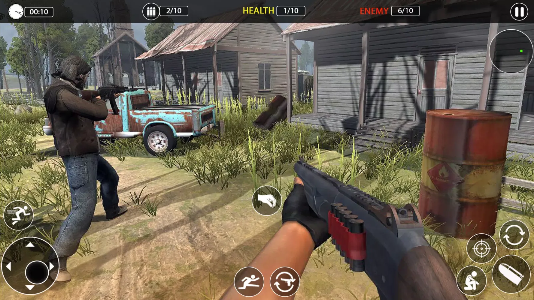 Captures d'écran de Target Sniper 3D Games