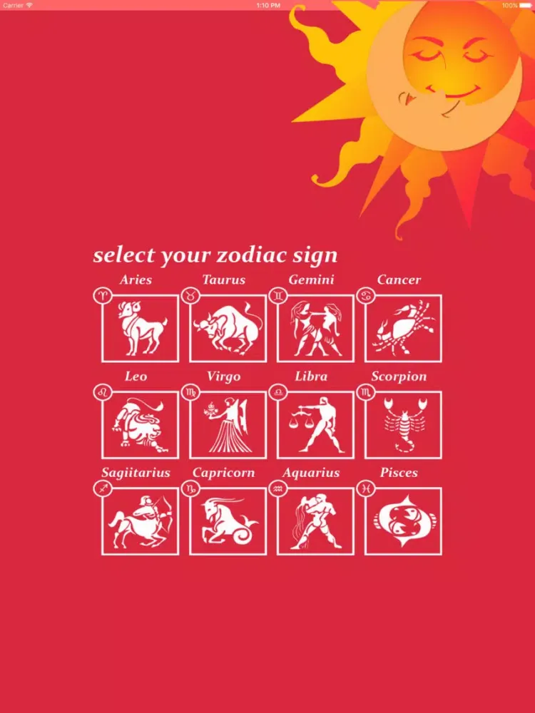 Nano Horoscope iPad  Screenshots