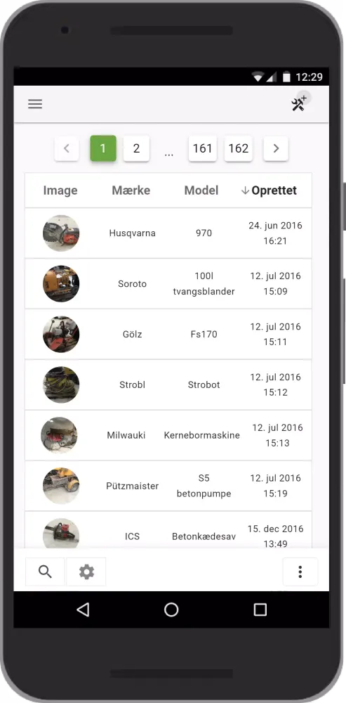 Tangkapan layar NanoApp