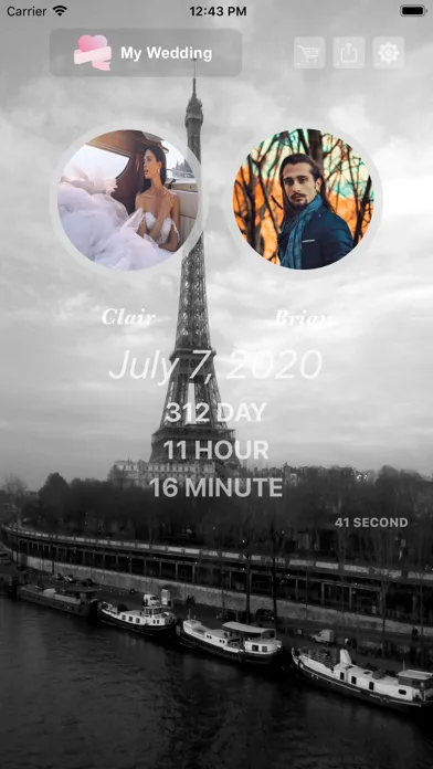 تصاویر My Wedding - Share & Countdown