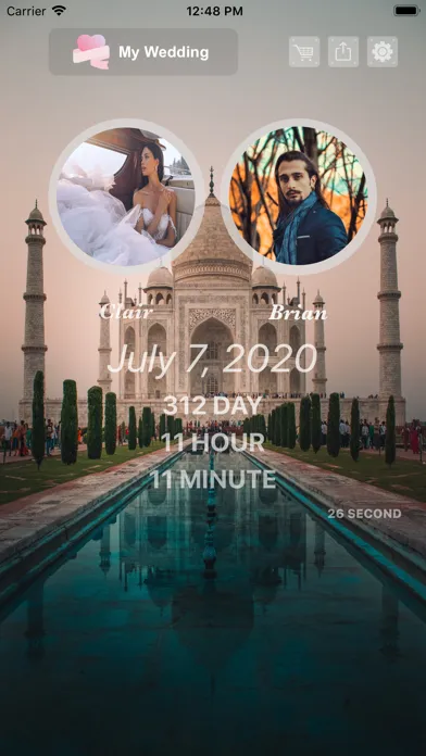 تصاویر My Wedding - Share & Countdown