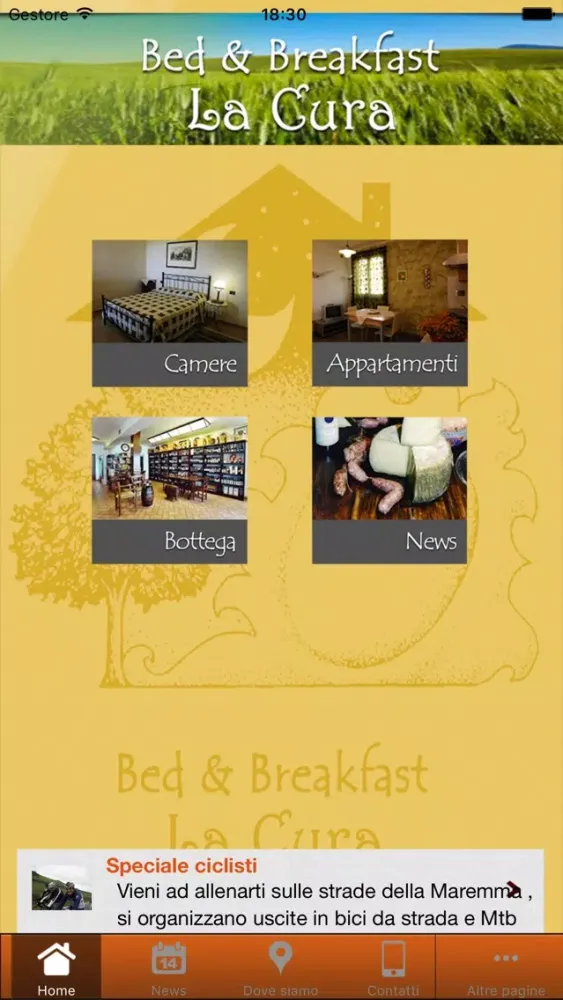 ภาพหน้าจอของ B&B LA CURA MAREMMA