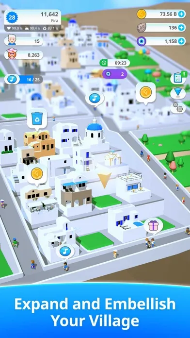 Santorini: Pocket Game 스크린샷