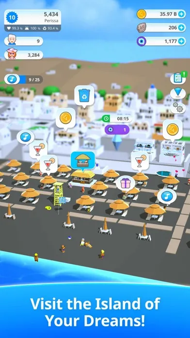 Santorini: Pocket Game 스크린샷