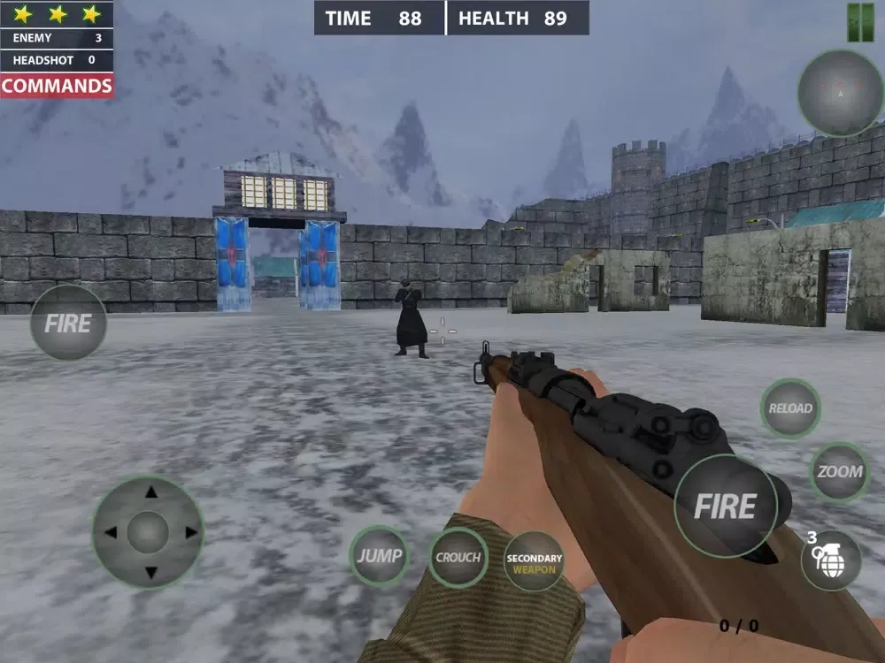 Ảnh chụp màn hình của World War:Campaign Winter iPad 