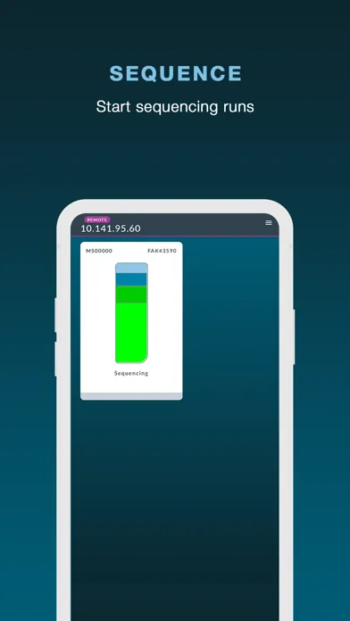 Capturas de pantalla de MinKNOW