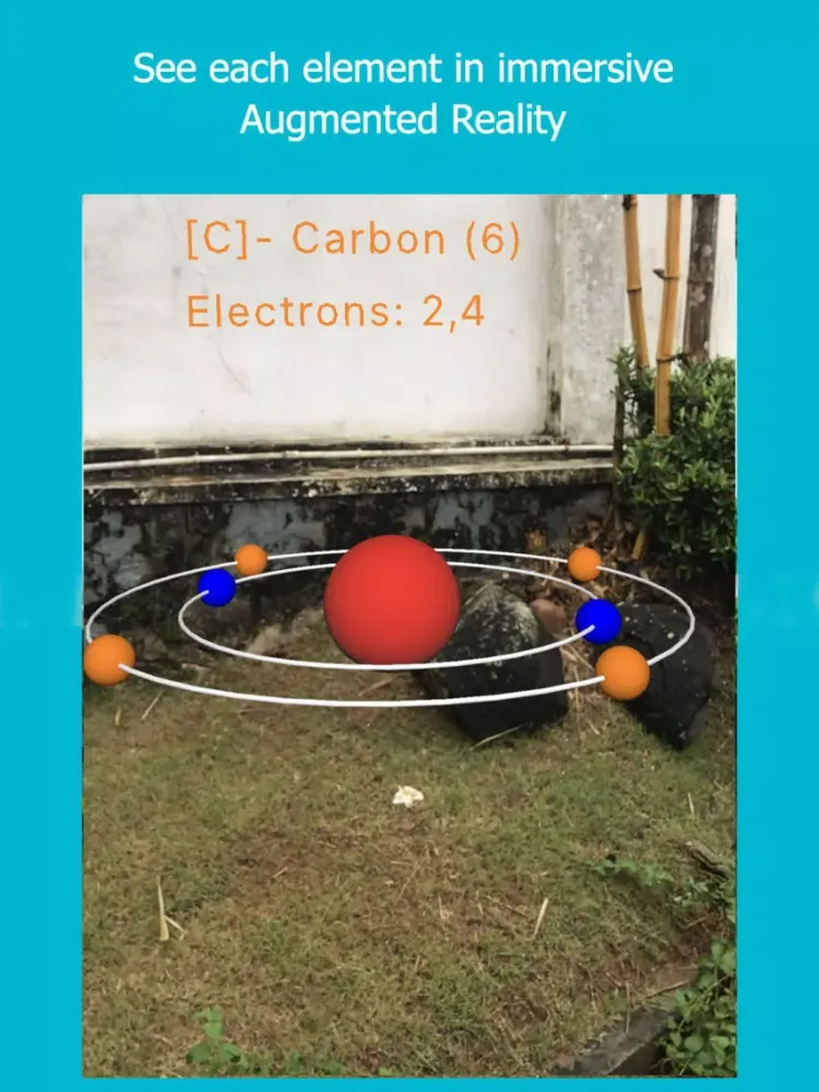 Periodic Table 3D in AR iPad  스크린샷