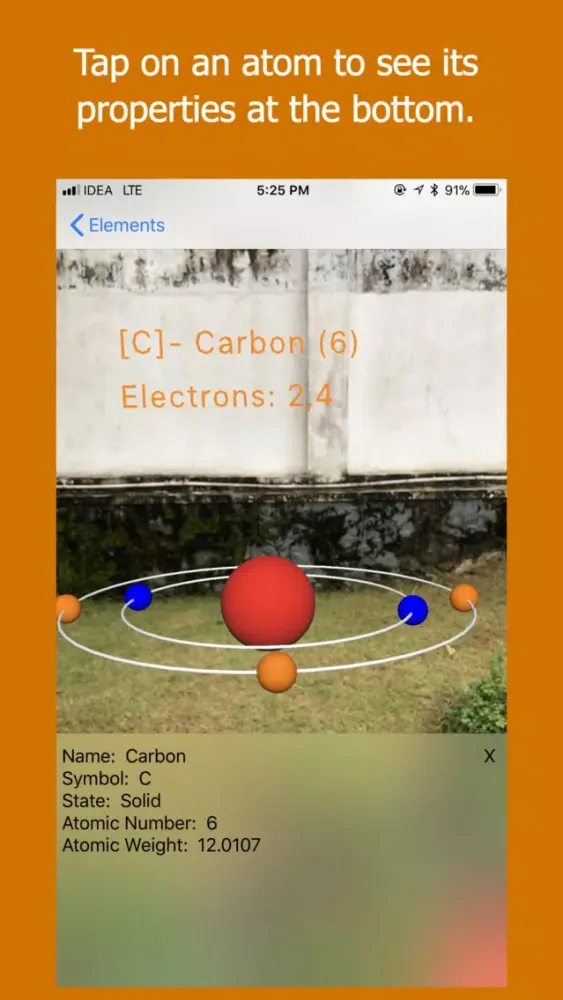 Periodic Table 3D in AR 스크린샷