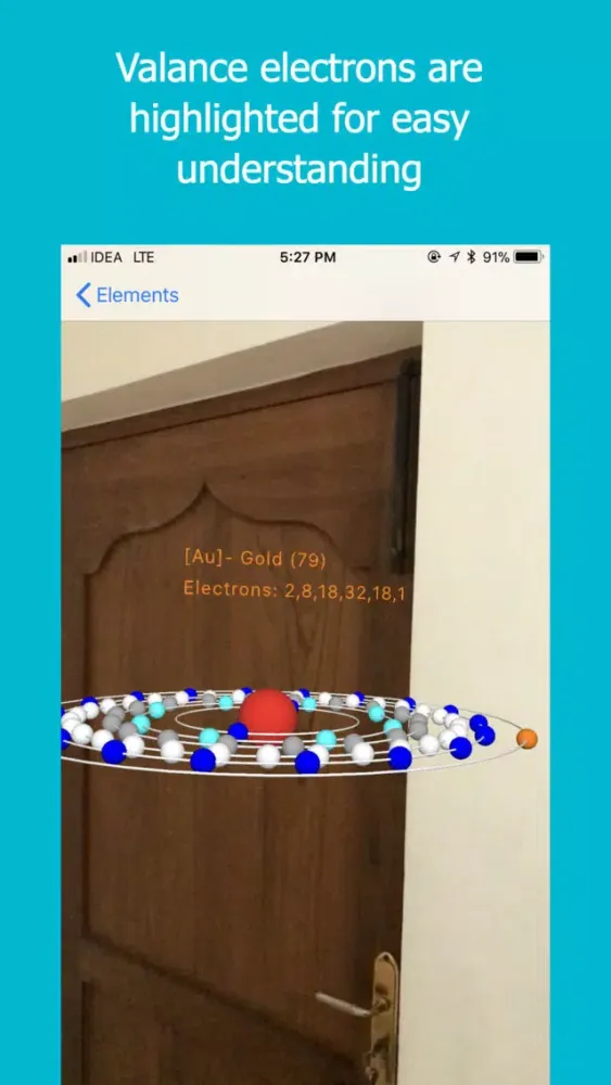 Periodic Table 3D in AR 스크린샷