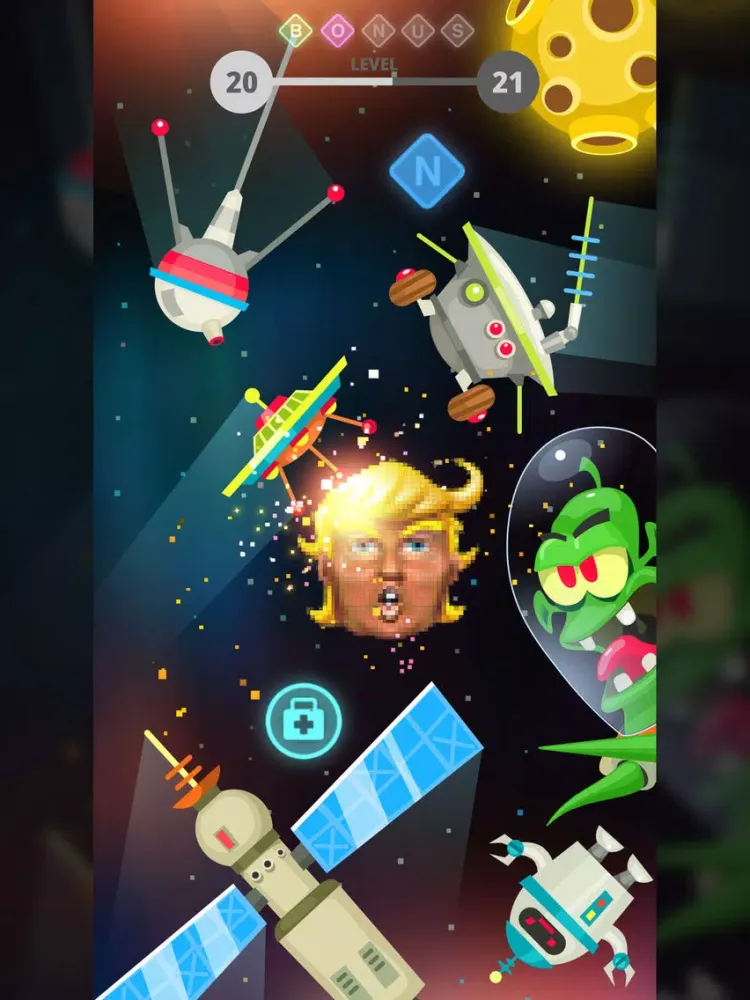 Pixels Must Survive! iPad  स्क्रीनशॉट