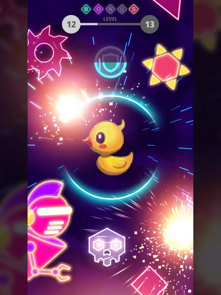 Pixels Must Survive! iPad  स्क्रीनशॉट