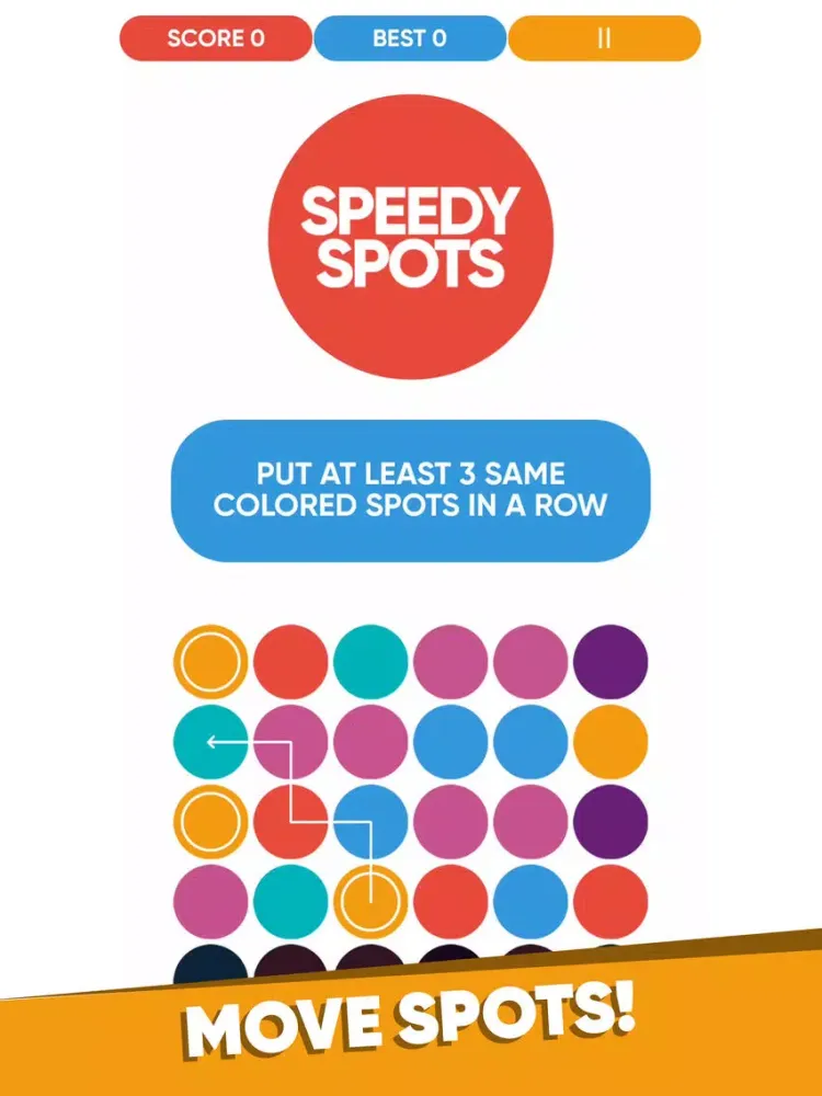 Capturas de pantalla de Speedy Spots iPad 