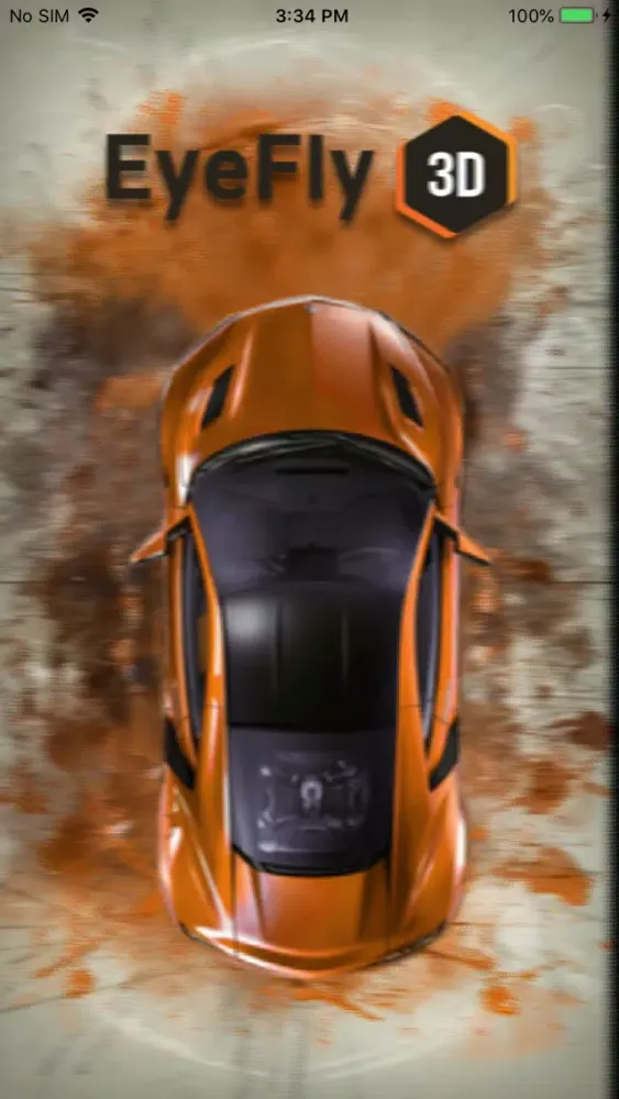 Tangkapan skrin EyeFly3D Pix Pro