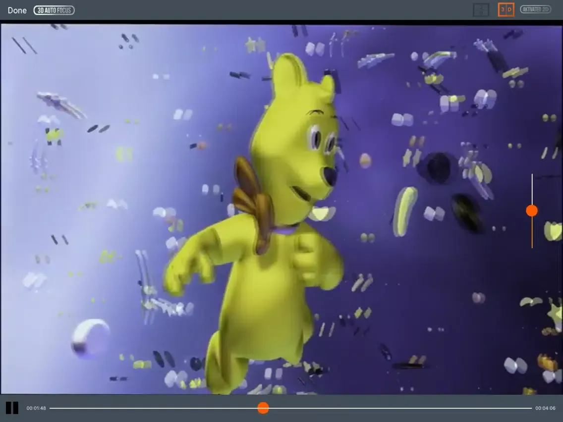 Captures d'écran de EyeFly3D Vid Pro iPad 